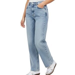 Cotton On Baggy Jeans Sz 4 Acid Wash 90s Y2K High Rise Wide Leg Sustainable